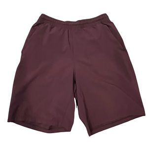 Lululemon Pace Breaker Lined Short 9" men’s maroon small